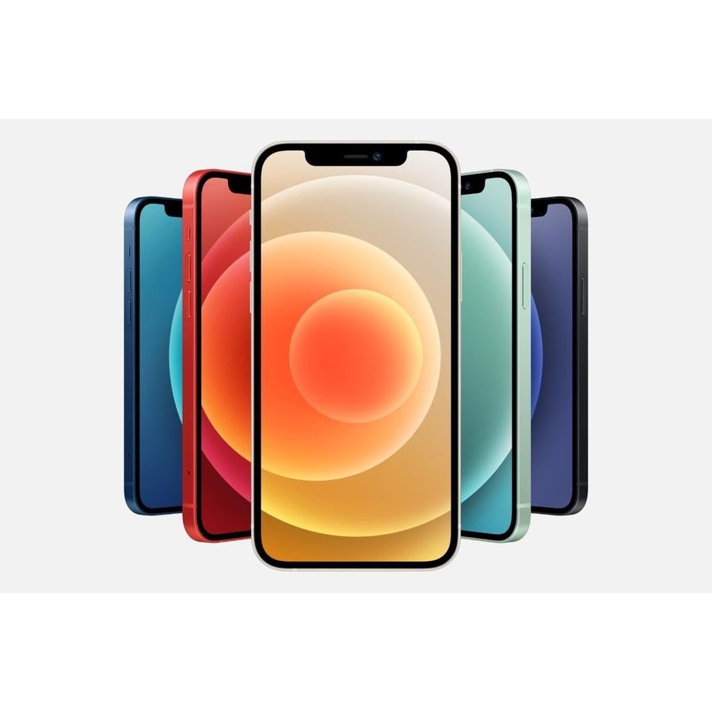 Apple iPhone 12, 128GB, (Product)Red - Fully Unlocked (Renewed)