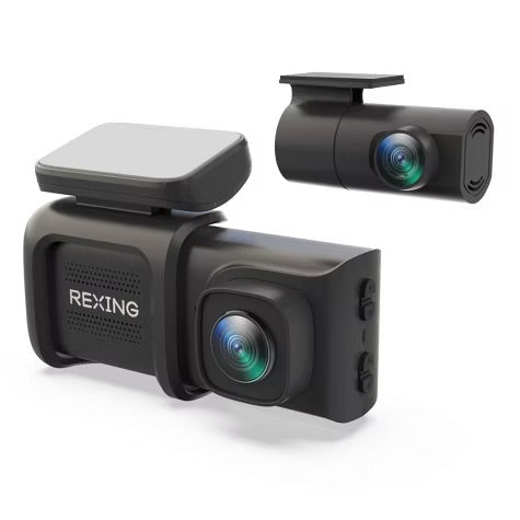 Rexing DT2 Dual Channel 1080p Front and Rear Dash Cam